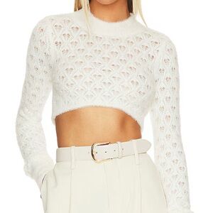 For love and lemons cropped sweater